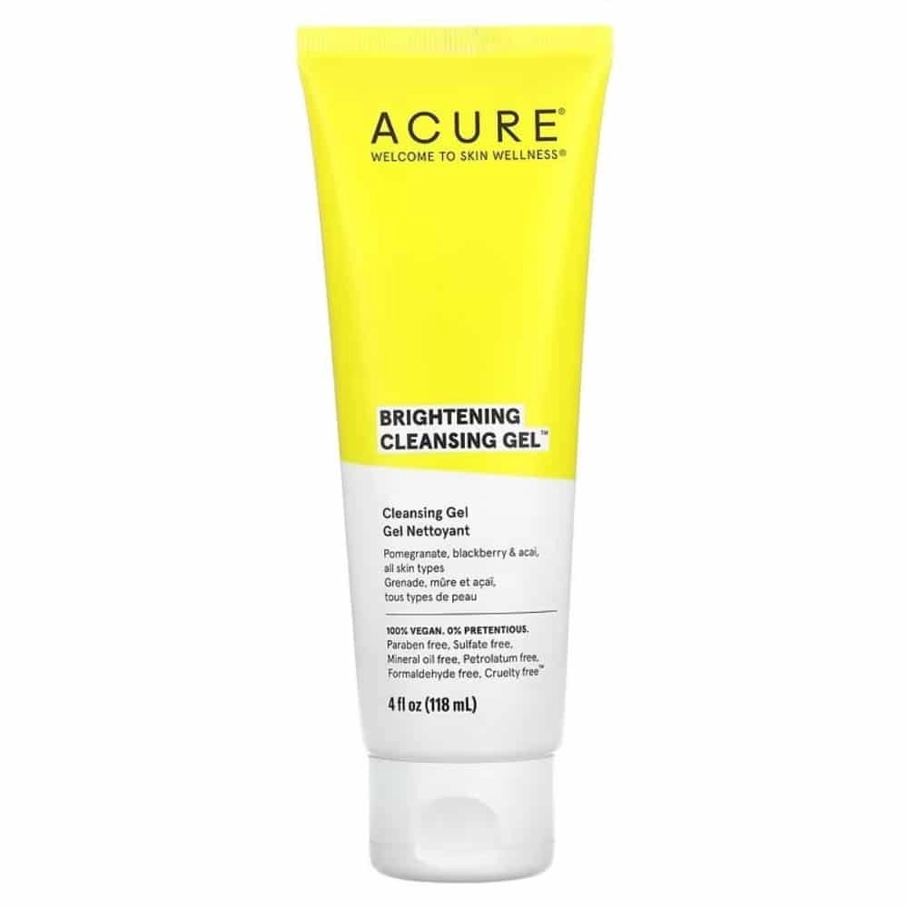 acure-brightening-cleansing-gel-nettoyant-eclaircissant-118ml Acure brightening cleansing gel 118ml – Image 1