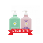 Camomilla Blu duo pack"Active Cosmos organic+Active Nett intime"