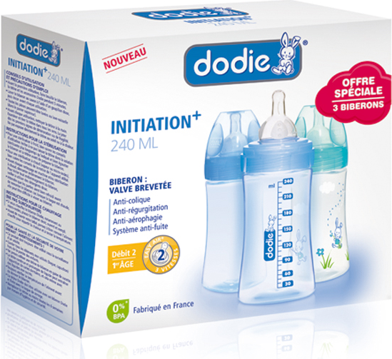 coffret-dodie-3-biberons-initiation-240ml-bleu DODIE BIB COFFRET INIT+240ML BLEU*3 – Image 1