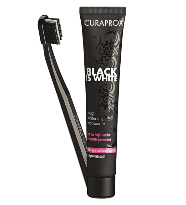 curaprox-black-is-white-dentifrice-blanchissant-90-ml-2-promo-parapharmacie-casablanca-maroc-medical-media-store CURAPROX DENT BLANCHISS BLACK IS WHITE – Image 1