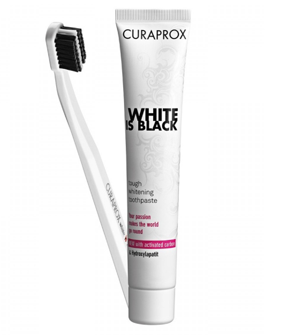 curaprox-white-is-black-dentifrice-blanchissant-90-ml-2-promo-parapharmacie-casablanca-maroc-medical-media-store CURAPROX DENT BLANCHISS WHITE IS BLACK – Image 1