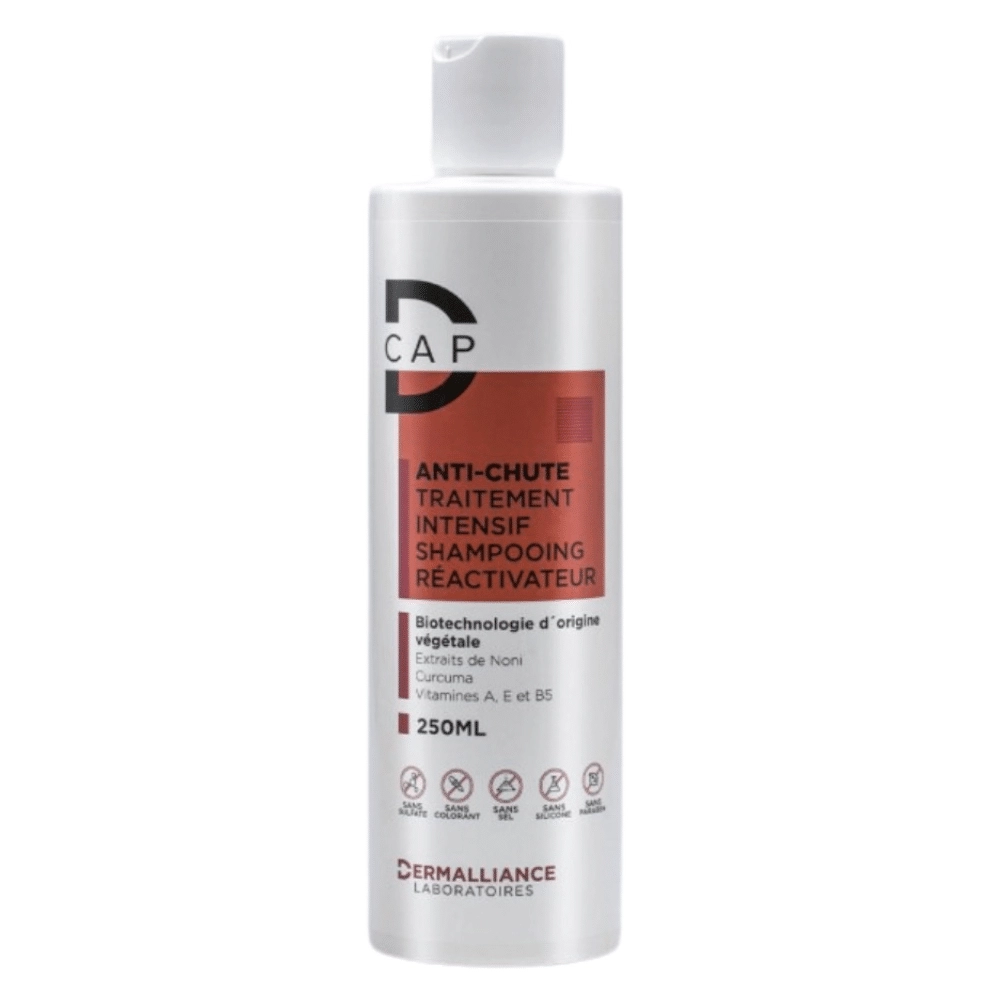 dermalliance-d-cap-anti-chute-traitement-intensif-shampoing-reactivateur-250ml D-CAP SHAMP ANTI-CHUTE 250 ML – Image 1
