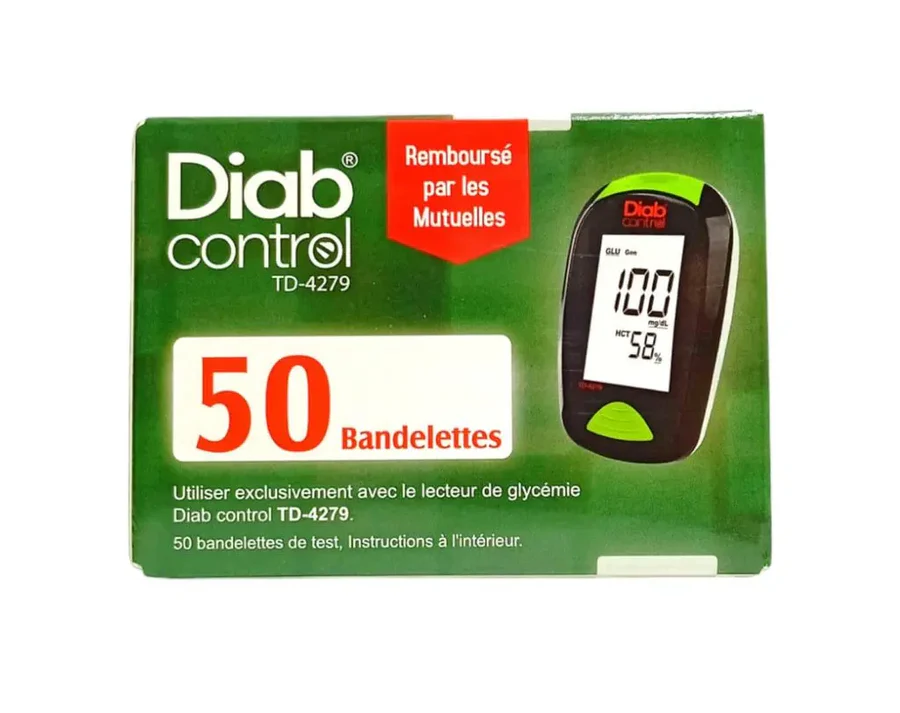 diabcontrolb50-nova-para-pharmacie-maroc-prix-livraison_900x DIAB CONTROL 50 BANDELETTES – Image 1