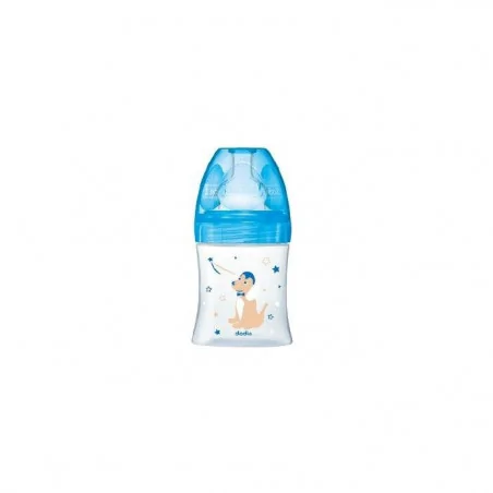 dodie-bib-sens-150ml-bleu-ourson-0-6-m-tet-plate-d1- DODIE BIB SENST+BLEU OURSON/150ML – Image 1