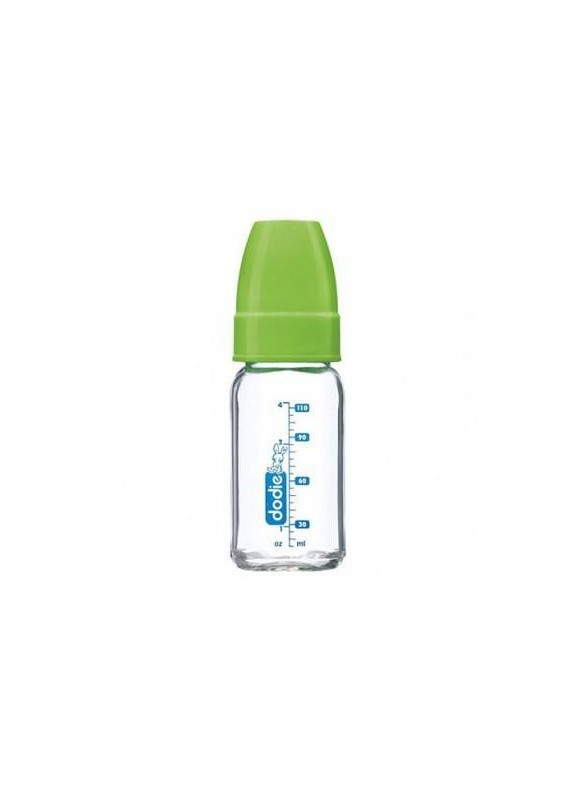 dodie-biberon-verre-col-etroit-vert-anis-120ml DODIE BIB EN VERRE 120ML VERT ANIS – Image 1