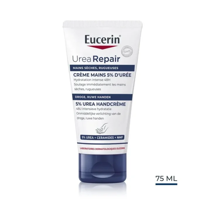 eucerin-eucerin-urea-repair-plus-creme-mains-5-d-uree-75-ml-soins-mains-et-pieds Eucerin Creme Mains 5% D Uree – Image 1