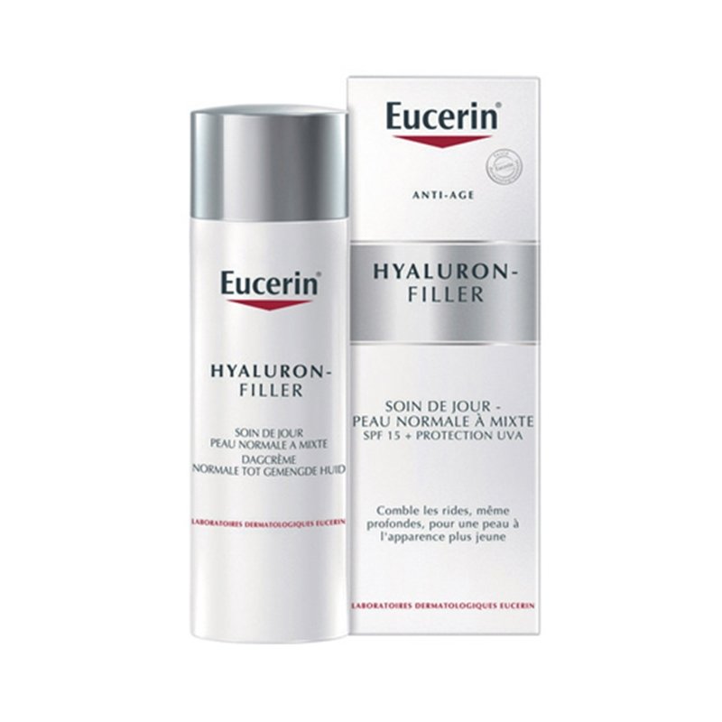 eucerin-hyaluron-filler-soin-de-jour-peaux-normales-a-mixtes-50ml Eucerin Hyaluron-Filler Jour – Image 1