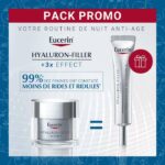 Eucerin Hyaluron filler duo pack "soin de nuit 50ml+CTY 15ml"-50%