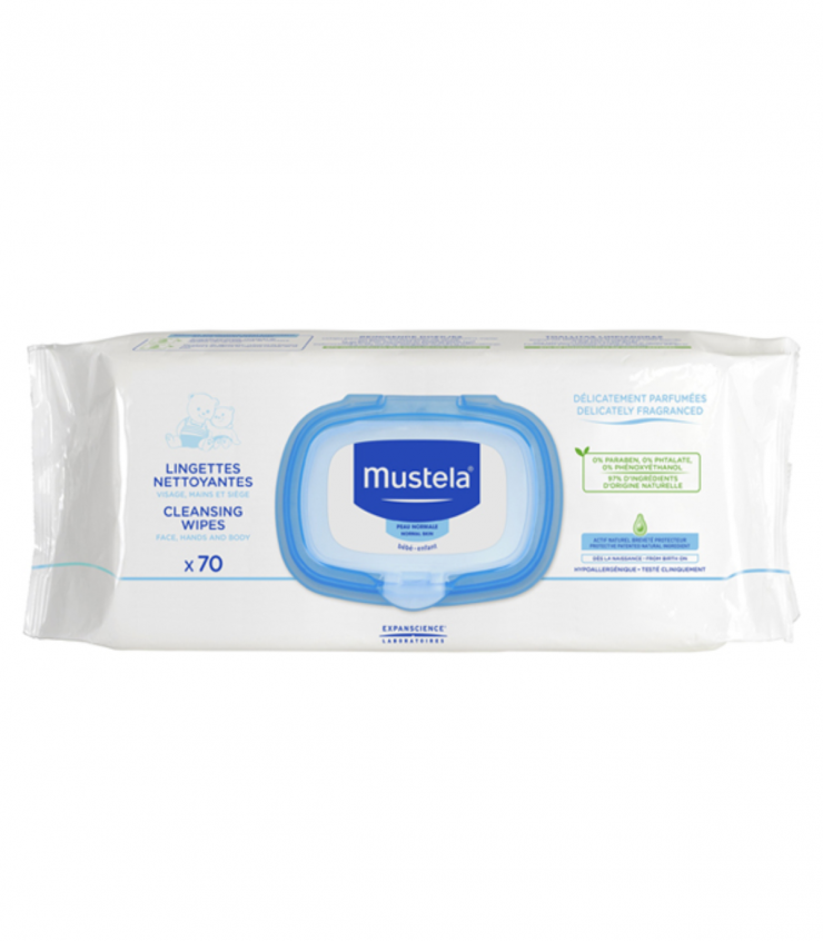 mustela-lingettes-nettoyantes-pour-le-change-70-unites-lingettes-epaisses Mustela Lingettes Nett Change Devid – Image 1