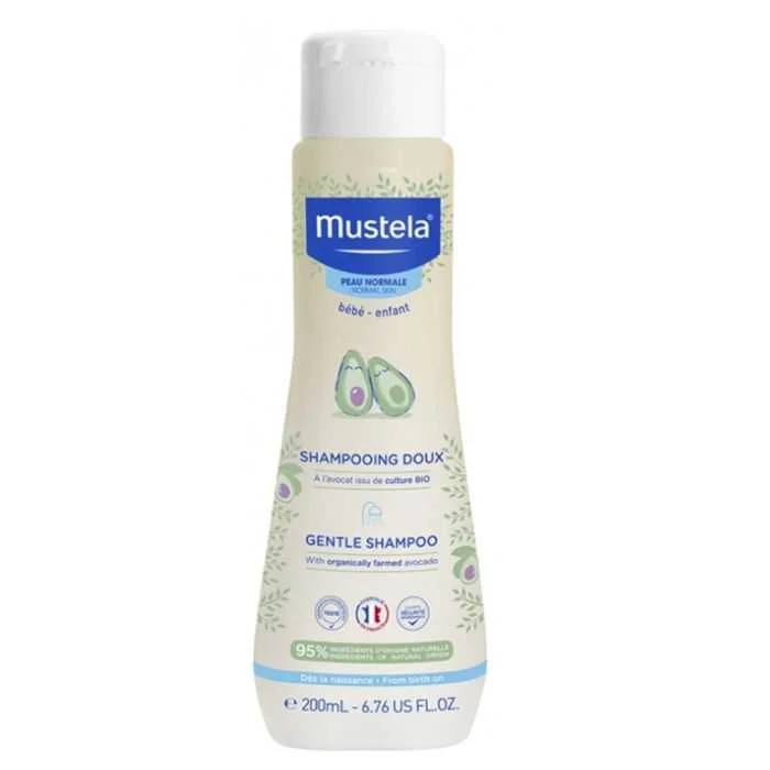 mustela-mustela-shampooing-doux-bebe-200-ml-soins-cheveux-visage-et-corps Mustela Shamp Bebe 200Ml – Image 1