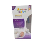 notre bebe bib wide neck avec poignet +6m 300ml