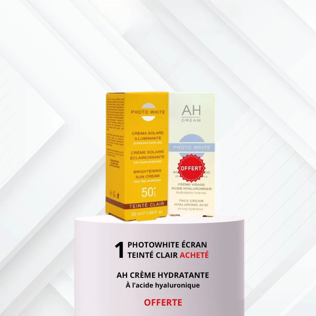photo-white-ecran-teinte-spf-50-ah-cream-30ml-offerte Photowhite A.H creme 30ml+Ecran teinte spf50+ 50ml pack – Image 1