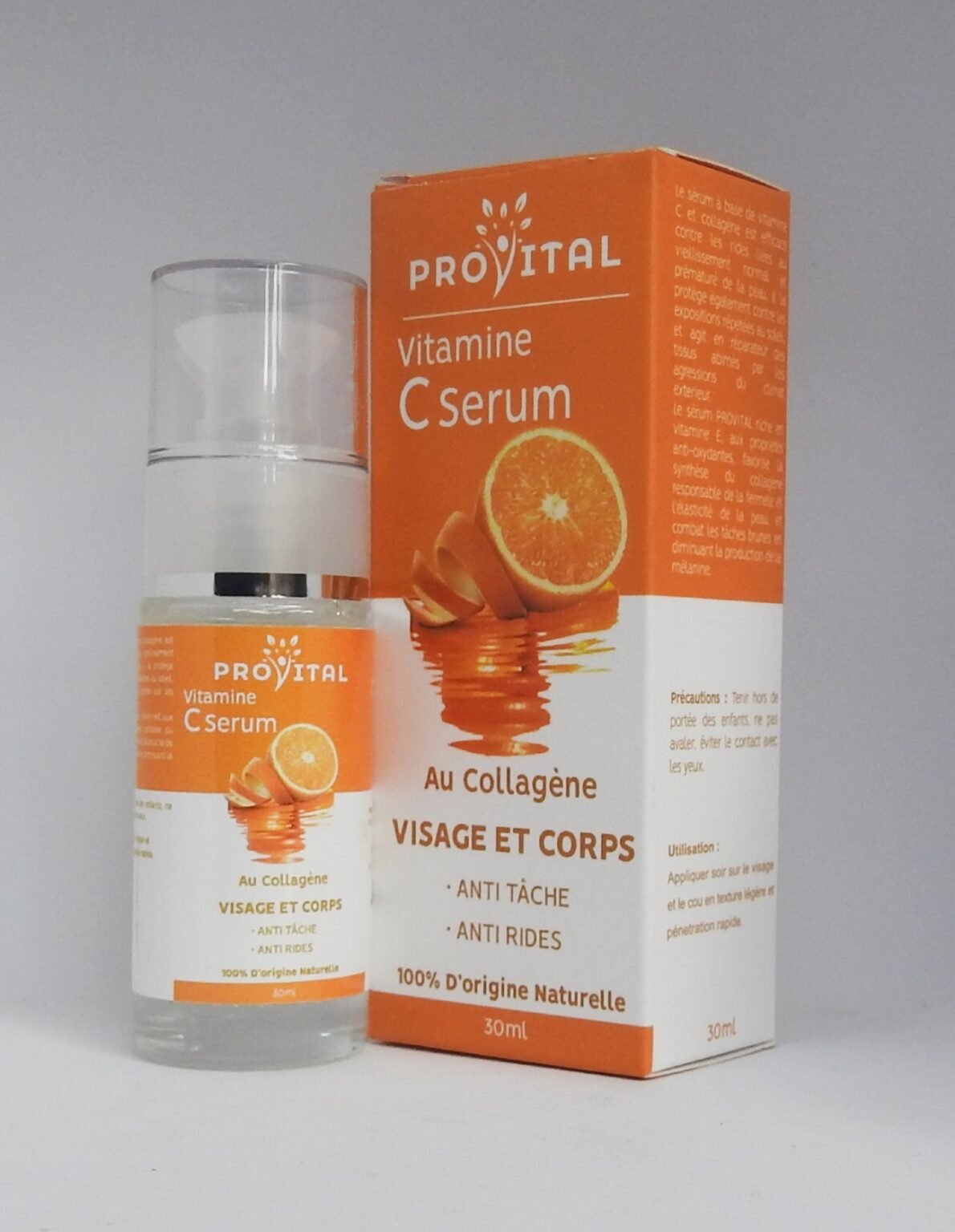 pro-vital-Maroc-Serum-Vitamine-C-et-Collagene-30ml-1190x1536 Pro Vital Serum vitamine C & collagene 30Ml – Image 1