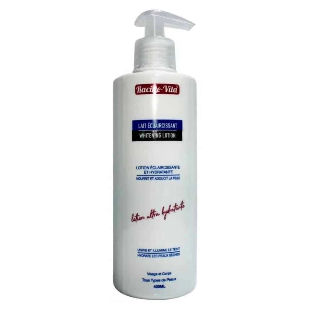 racine-vita-lait-eclaircissant-hydratant-400ml Racine vita Lait eclaircissant 400ml – Image 1