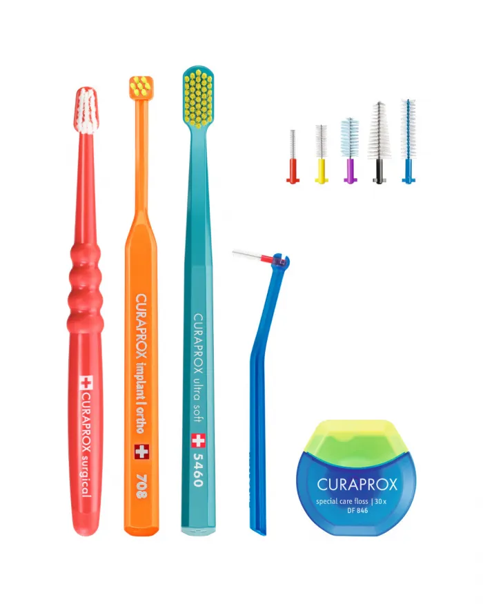 set-de-soins-pour-implants (1) CURAPROX KIT IMPLANT – Image 1