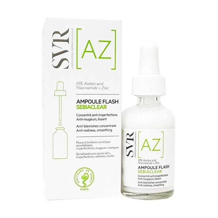 svr-svr-ampoule-az-sebiaclear-ampoule-flash-30-ml-cremes-depigmentantes SVR Sebiaclear ampoule flash 30ml – Image 1