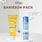Uriage bariesun Duo pack " ecran teinte doree+Eau thermale 50ml"