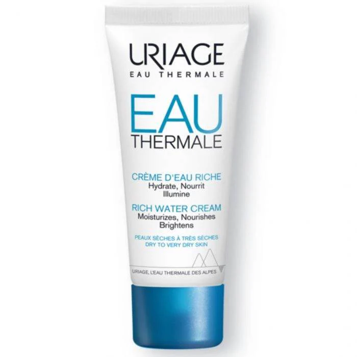 uriage-uriage-eau-thermale-creme-deau-riche-creme-hydratante-40-ml-cremes-jour-Nova-para-prix-Maroc Uriage Eau thermale duo pack " Cr Riche 40ml+Contour des yeux 15ml" – Image 1