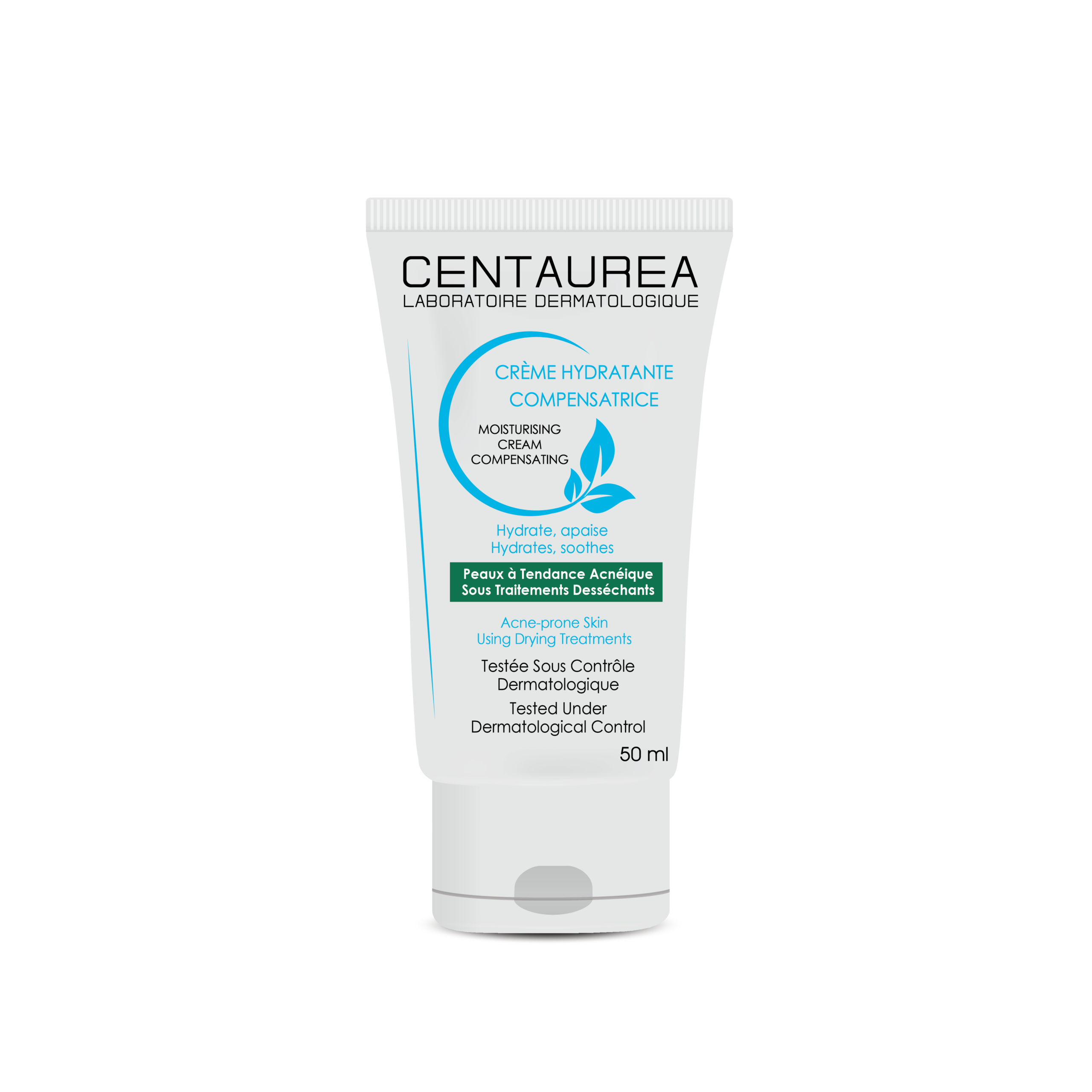 08f3a1a772ddb12a4a358cec03e4ecda25aae1ec9cddc38ab6c88a6d496403e4 Centaurea creme hydratante compensatrice 50ml – Image 1