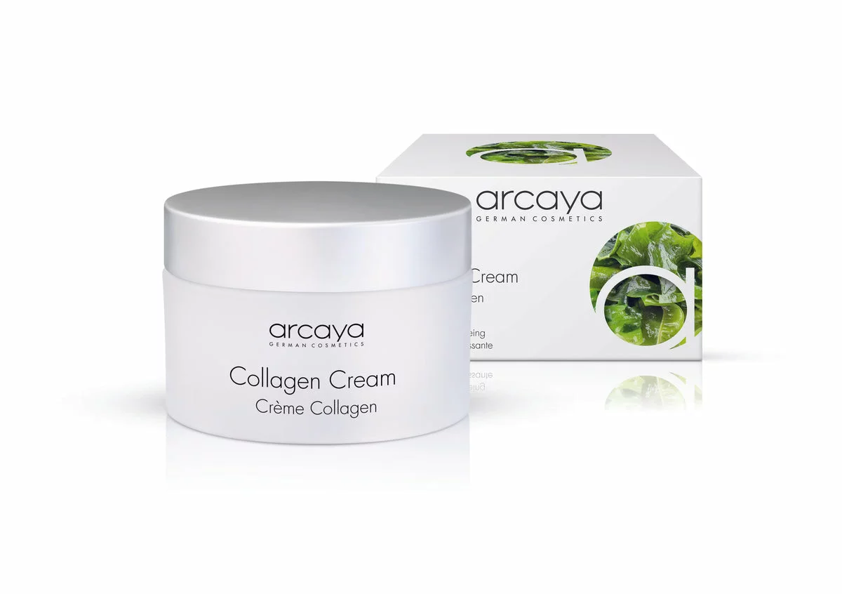 125_CollagenCream_both_1200x Arcaya creme au collagene pot 100ml – Image 1