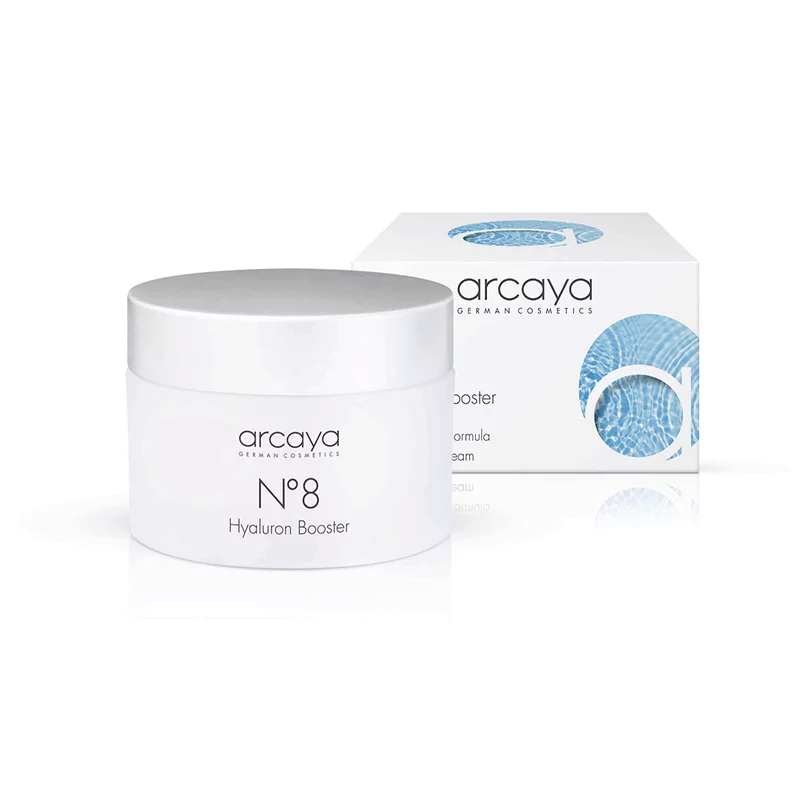 133_HyaluronBooster_both_1200x-1 Arcaya creme a l'acide hyaluronique pot 100ml – Image 1