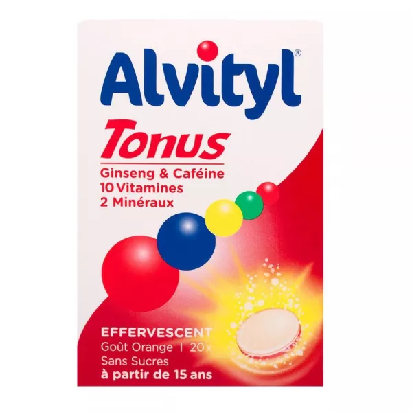 3401598515445-alvityl-tonus-20-comprimes-effervescents Alvityl Tonus Comprimes Effervescents boite de 20cps – Image 1