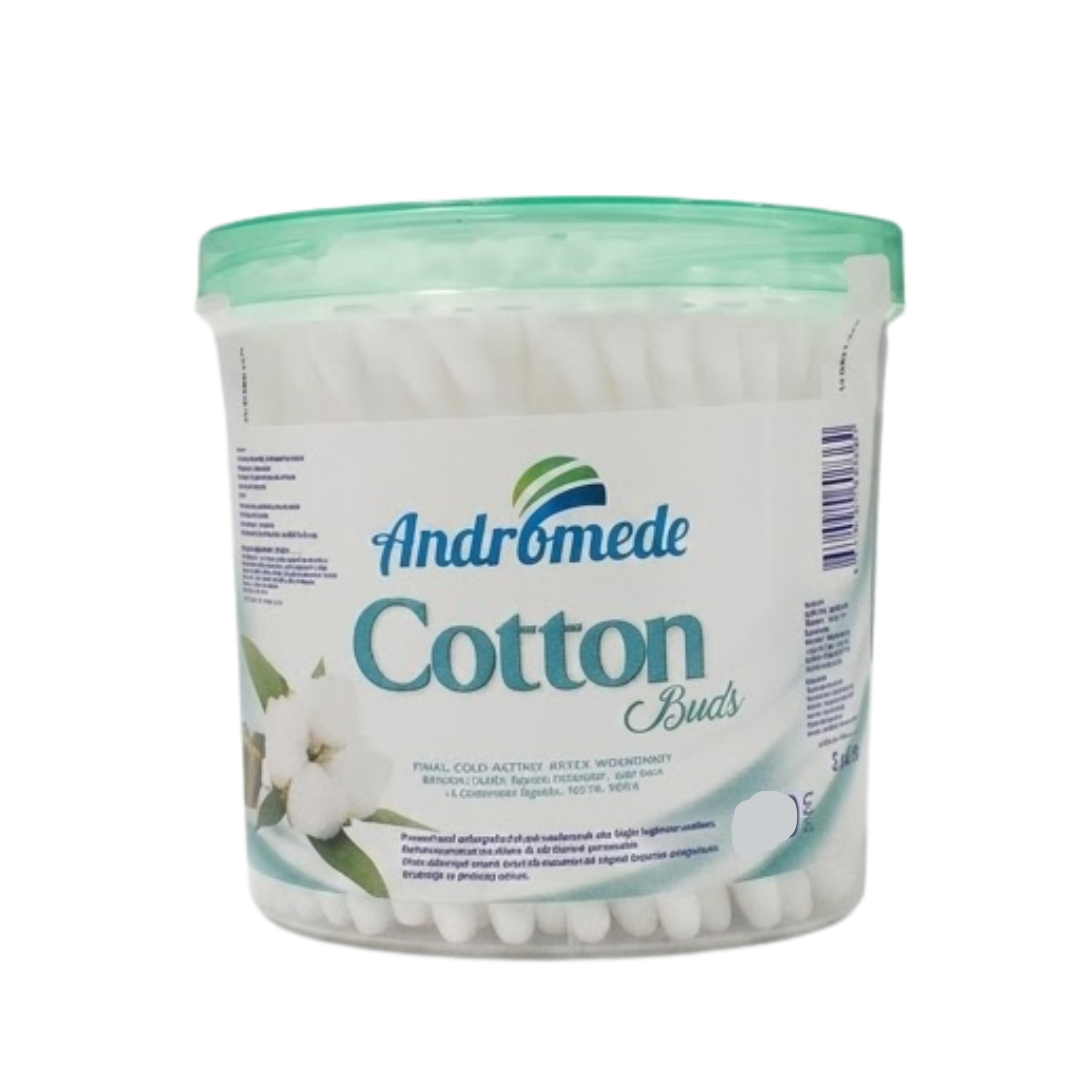 Andromede-Cotton-Tige-Buds-100pcs Andromede Cotton Tige Buds 100pcs – Image 1