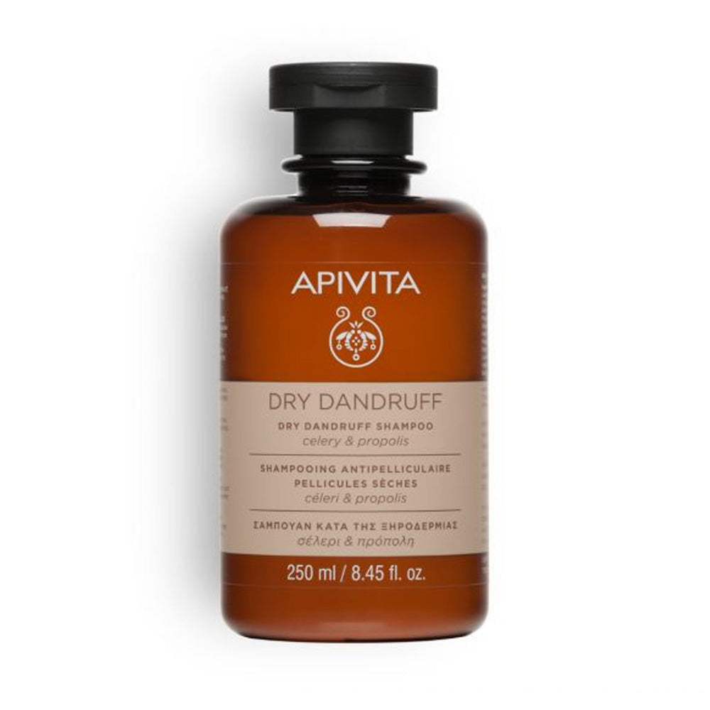 Apivita-Shampooing-Anti-Pelliculaire-Pour-Cheveux-Secs-250ml-Nova-parapharmacie-maroc Apivita Shamp anti-pelicullaire chvx secs 250ml – Image 1