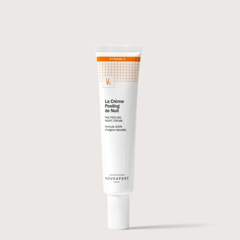 BACKGROUND_THE_PEELING_NIGHT_CREAM_x800 Novexpert Creme peeling de nuit 40Ml – Image 1