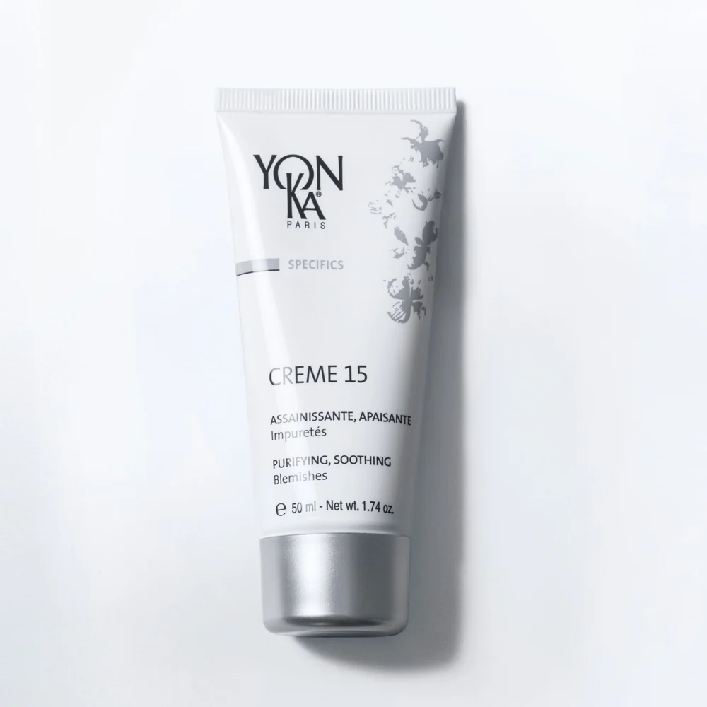 Creme-15-Yon-Ka-Paris Yonka Creme 15 Assainissante & Apaisante 50ml – Image 1