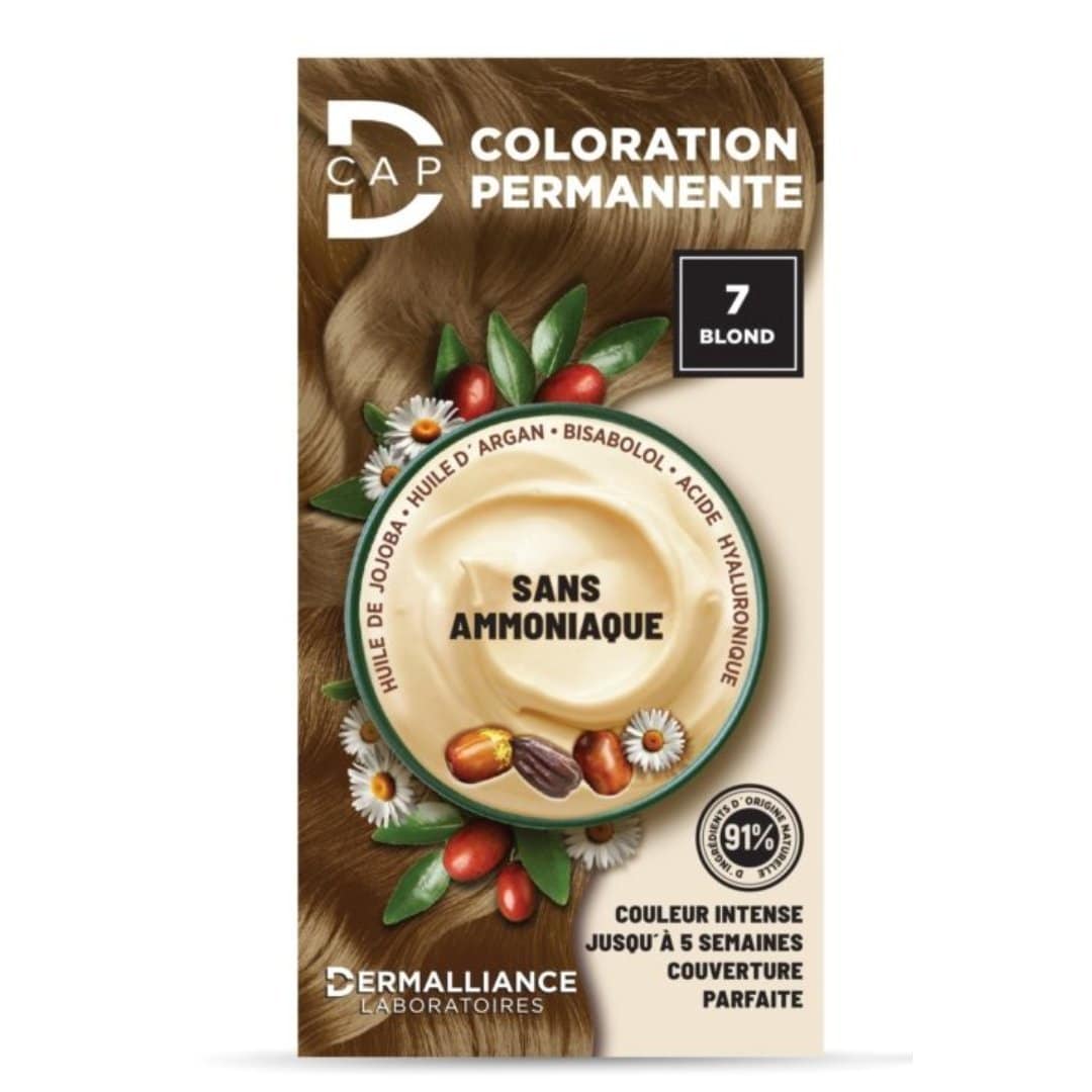D-CAP-coloration-N°7-blond-1 D-CAP coloration N°7 blond – Image 1