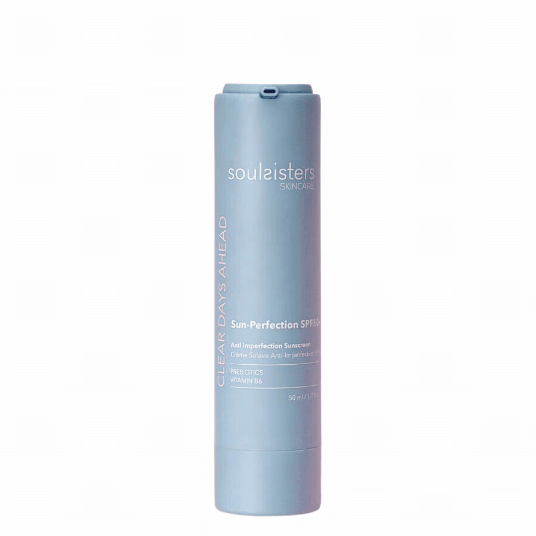Soul-Sisters-Creme-Solaire-Anti-Imperfection-SPF50-50ml-1 Soul Sisters Ecran Solaire Anti-Imperfection spf50+ 50ml – Image 1