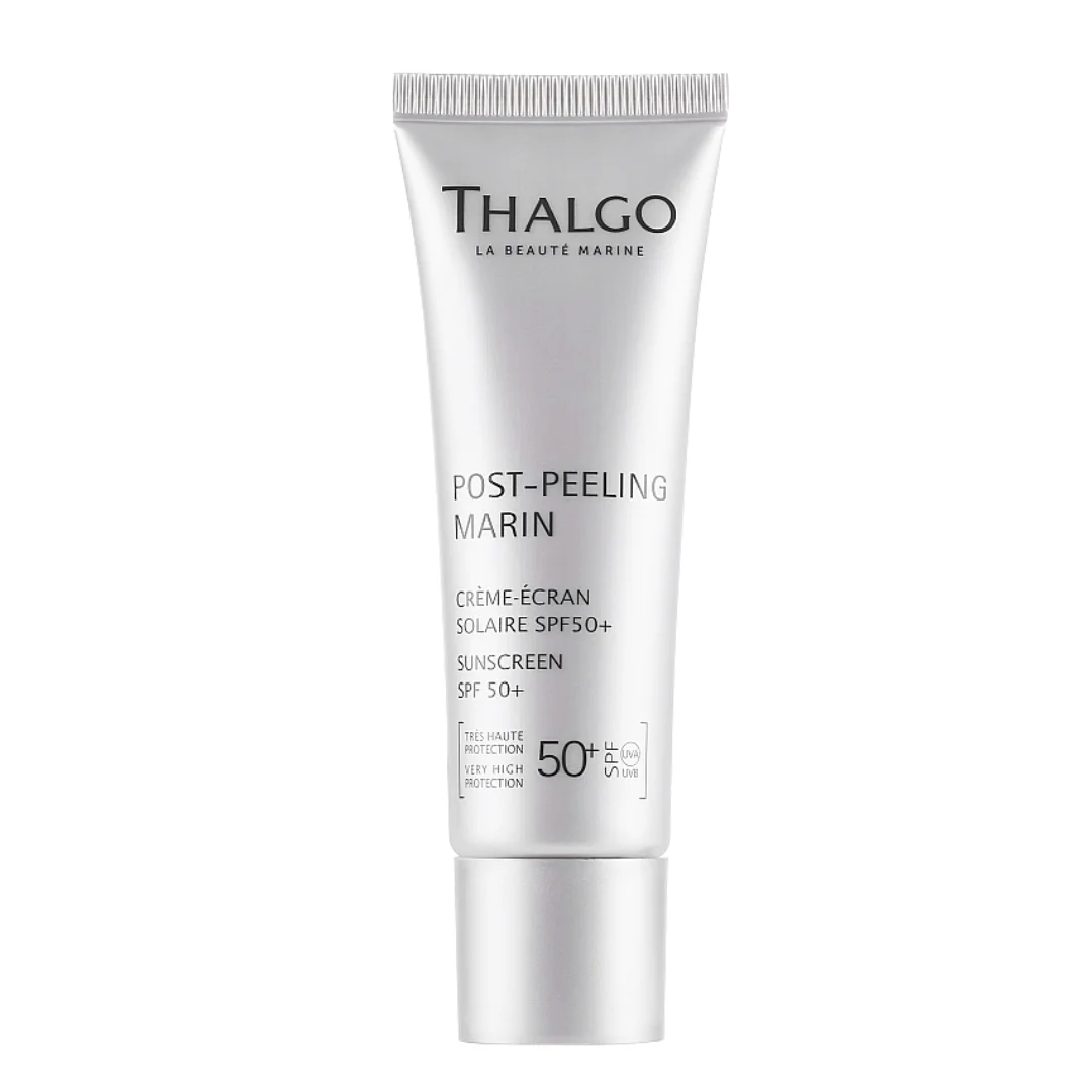 Thalgo-Post-Peeling-Marin-Creme-Solaire-SPF50-50ml Thalgo Post-Peeling Marin Baume Apaisant 50ml – Image 1