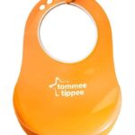 Tommee Tippee Bavoir avec fermoir reglable orange Ref 46350071