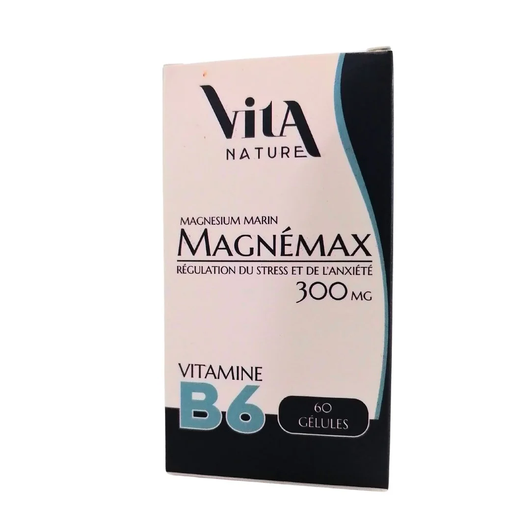 Vita-nature-magnemax-300mg-60-gelules-1 Vita nature magnemax 300mg 60 gelules – Image 1