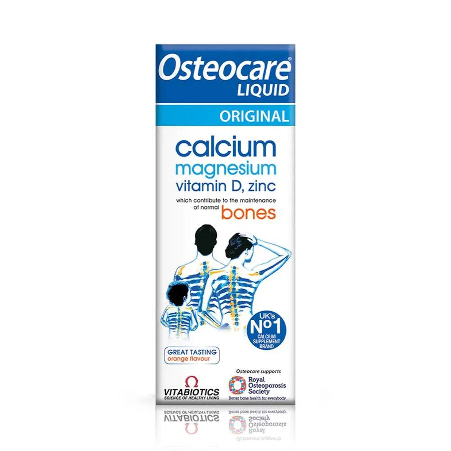 Vitabiotics-Osteocare-Calcium-Magnesium-Zinc-Vitamine-D3-Liquide--200ml-nova-parapharmacie-casablanca_900x Osteocare Liquide 200ML – Image 1