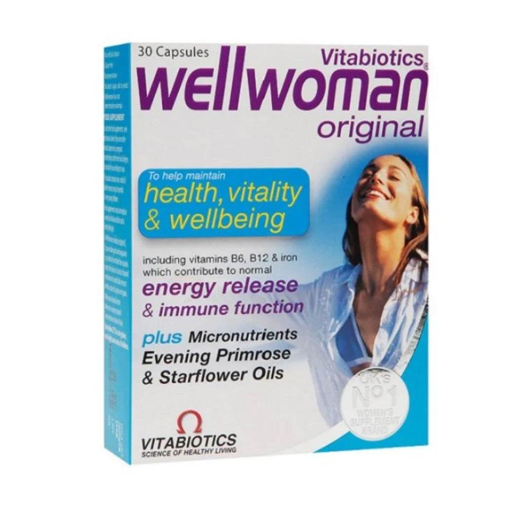 Vitabiotics-Wellwoman-Zinc-15mg-30capsules-novaparapharmacie-maroc Wellwoman Zinc 15mg 30capsules – Image 1