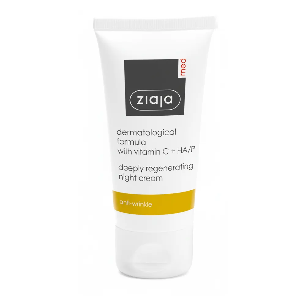 Ziaja-Med-Night-Cream-With-Vitamin-C-50ml-1-bebemaman Ziaja med creme de nuit a la vitamine C 50ml – Image 1