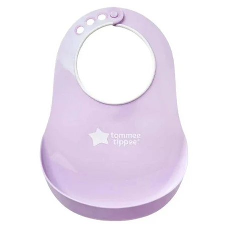 bavoir_tommee_tippee_avec_fermoir_rglable_-_mauve-9471559008567-babyboss.maroc-45566623154487 Tommee Tippee Bavoir avec fermoir reglable Mauve Ref 46350071 – Image 1