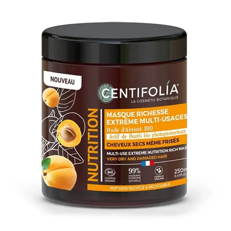 centifolia-nutrition-masque-richesse-cheveux-secs-250ml Centifolia Masque Nutrition Chvx secs 250ml – Image 1