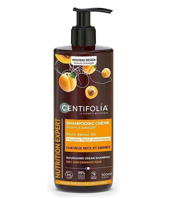 centifolia-shampoing-creme-cheveux-secs-1 Centifolia shamp creme Nutrition chvx sec & abimes 500ml – Image 1