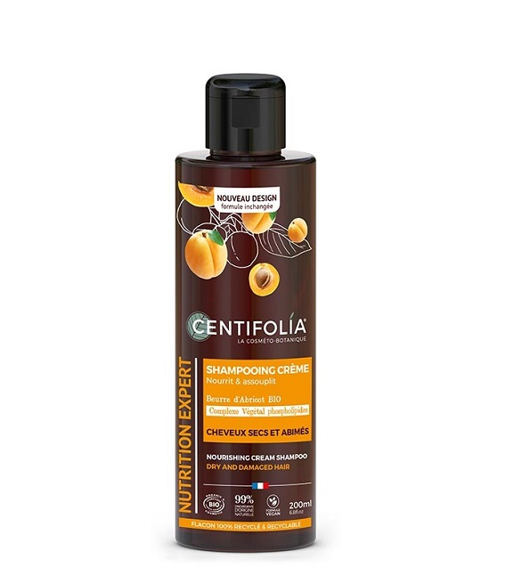 centifolia-shampoing-creme-cheveux-secs-200ml Centifolia shamp creme Nutrition chvx sec & abimes 200ml – Image 1