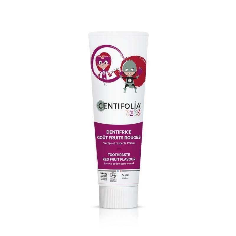 childrens-toothpaste Centifolia Dent Kids Gouts Fruits rouges 50ml – Image 1