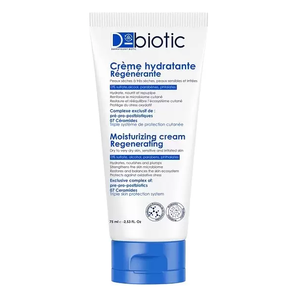 d-biotic-d-biotic-creme-hydratante-regenerante-75-ml-nova-para-pharmacie-maroc-prix-livraison_600x D-Biotic creme hydratante regenerant Ps 75ml – Image 1