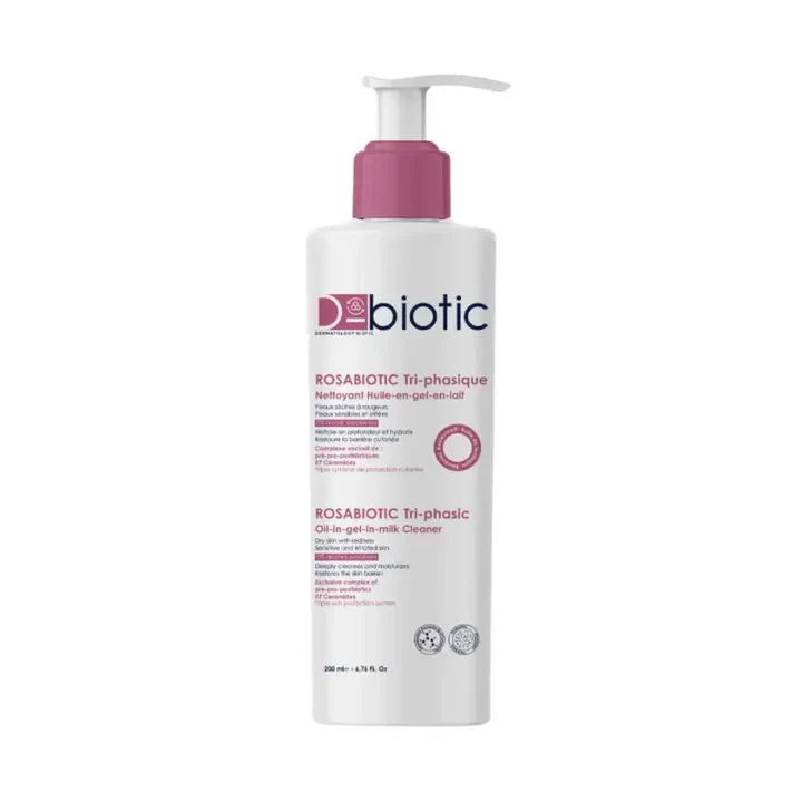 d-biotic-rosabiotic-tri-phasique-nettoyant-200-mlD-BioticRosabioticCreme75ml_720x D-Biotic Rosabiotic Tri-phasique 200ml – Image 1