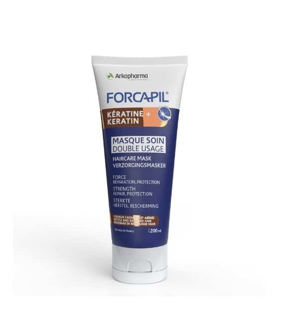 forcapil-masque-soin-double-usage Forcapil Masque keratine 200ml – Image 1