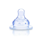 Nuby 2Tetines silicone flux variable 0-12m ID906
