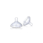Nuby 2Tetines soft flex slox flow +0m NT67660
