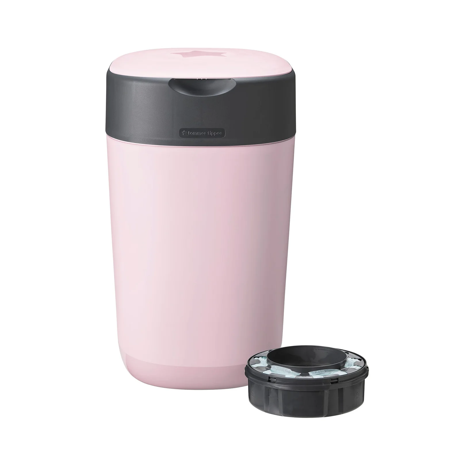 qgiiibscsj6zczwrhvlr_j3iqu5xid0yeqno4_28ddd785-bdac-47fe-92bf-6162acb2eb6a Tommee Tippee Poubelle a couches anti-odeur Rose Ref 85100202 – Image 1