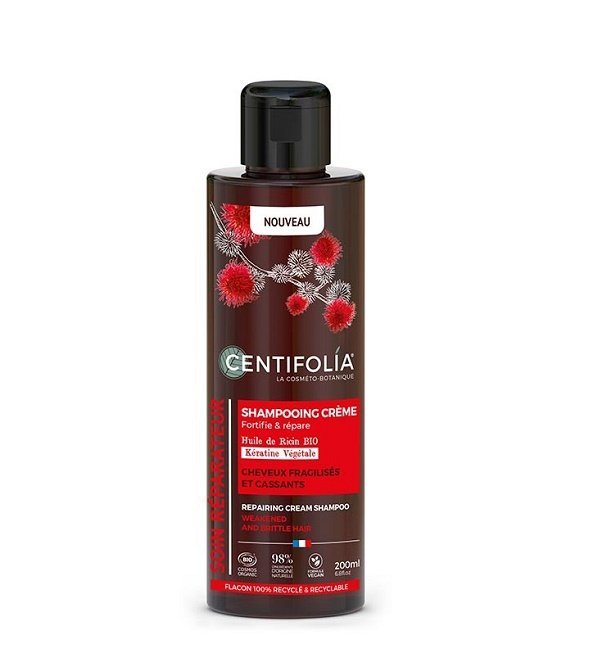shampoing-creme-reparateur-CENTIFOLIA-1 Centifolia shamp cr reparateur chvx Fragiles & cassants 200ml – Image 1